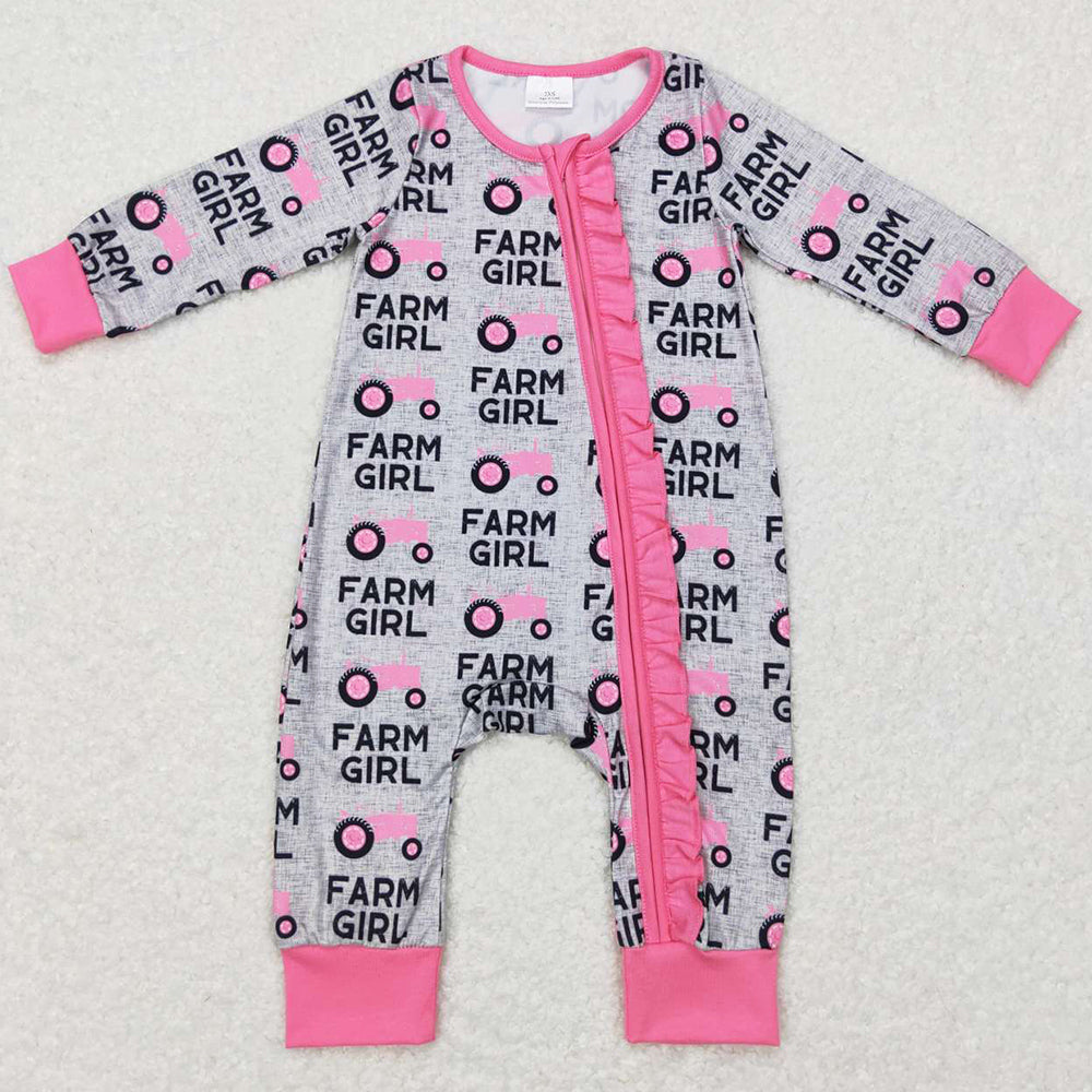 Infant Baby Romper Farm Girls Rompers LR0687