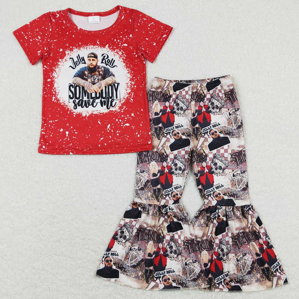 Baby Girls Clothes Fashion Girls Bell Pants Sets GSPO1489