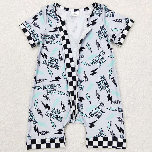 Infant Baby Romper Mama`s Boy Clothing Rompers SR0563