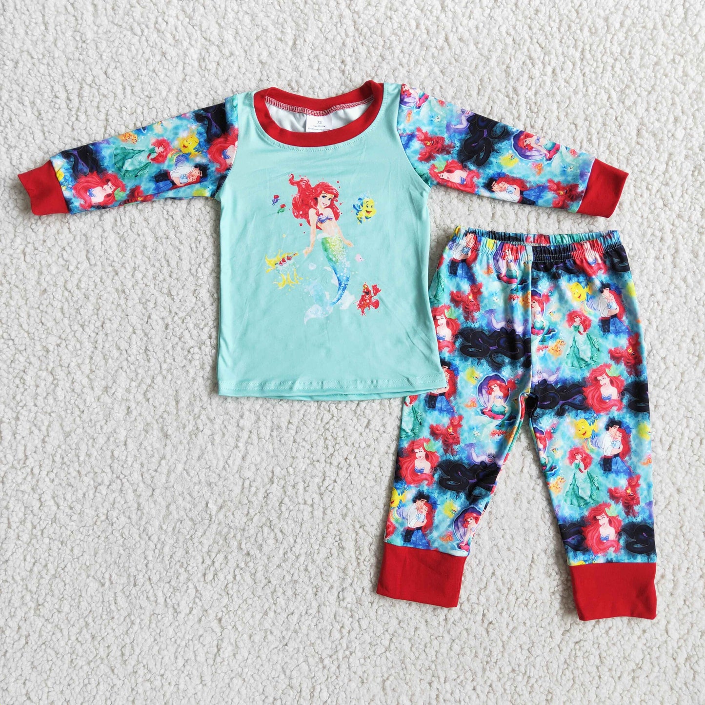 Hot Sale Baby Kids Pajamas Girls Sleepwear Sets 6 A1-11
