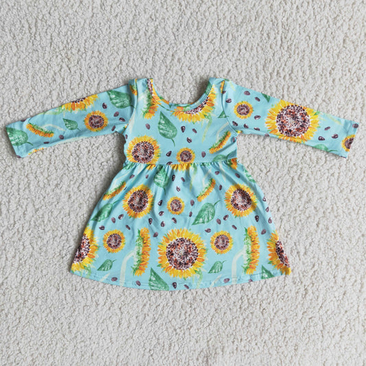 Cute Baby Girls Dress Long Sleeve Dresses 6 A1-13