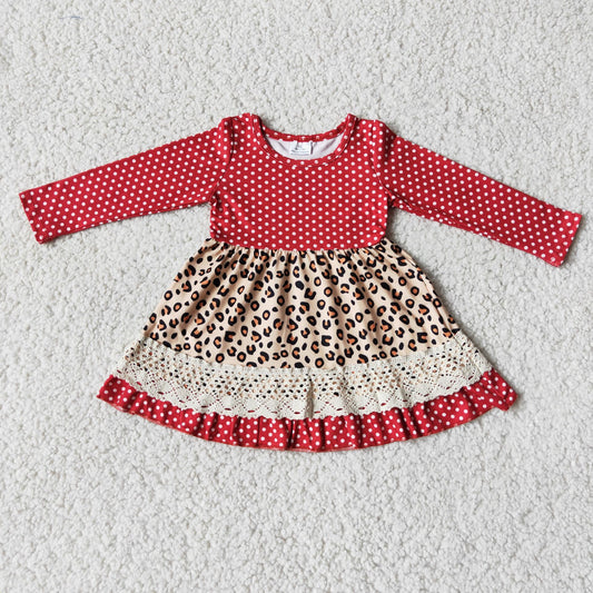 Boutique Baby Girls Dress Long Sleeve Dresses 6 A11-18
