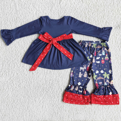Boutique Baby Girls Clothes Sets 6 A12-17
