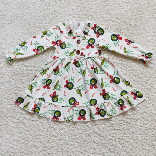 Christmas Baby Girls Derss Boutique Girls Gown 6 A13-18 11.5