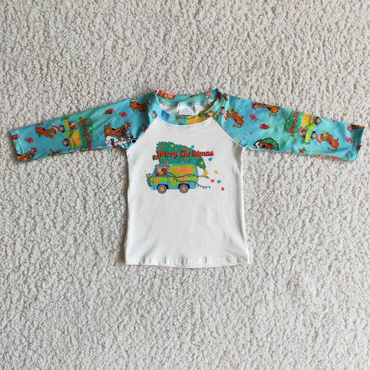 Boutique Christmas Baby Kids T-shirts 6 A16-3