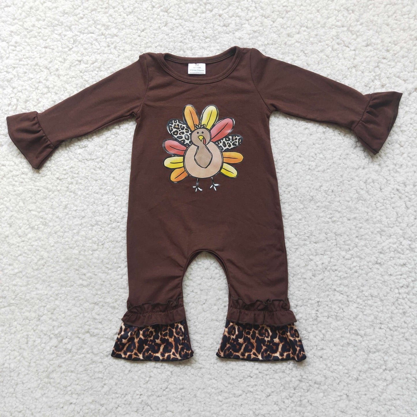 Thanksgiving Infant Baby Rompers 6 A2-6