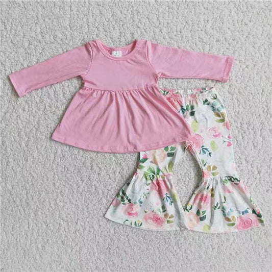Pink Girls Clothes Cute Sets