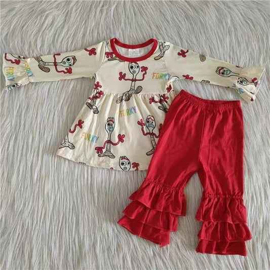 Hot Sale Baby Girls Clothes Outfits 6 A33-26