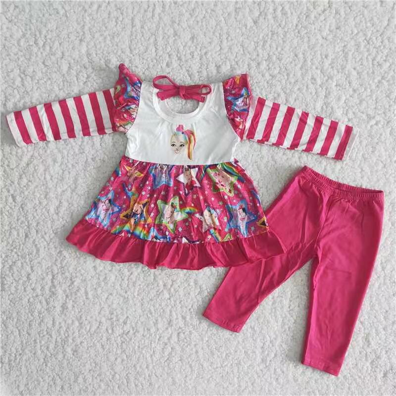 Cute Baby Girls Clothes Fall Boutique Outfits 6 A33-3