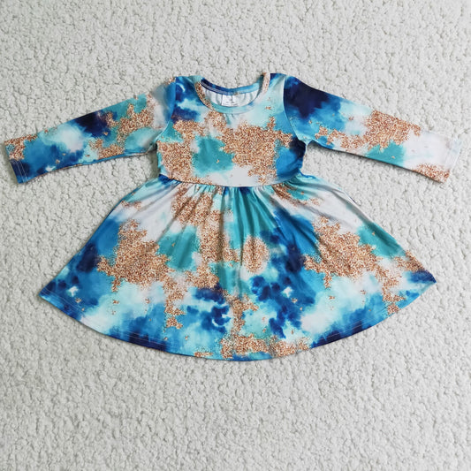 Fashion Toddler Girls Dress 6 A6-18