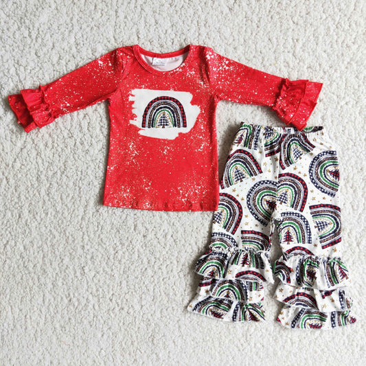 Hot Sale Baby Girls Clothes Sets 6 A6-19