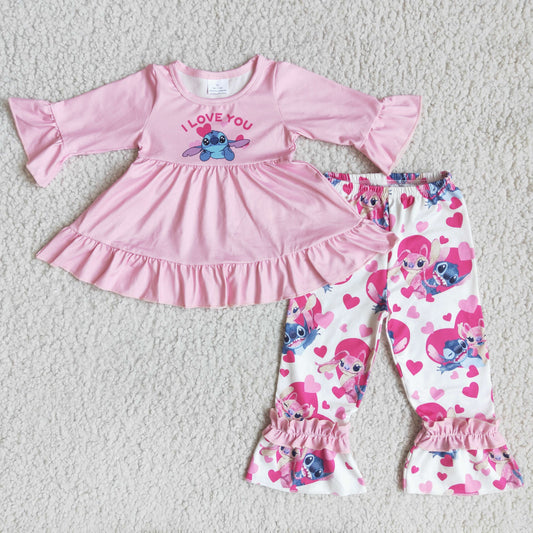 Cute Kids Girls Clothing Sets 6 B1-35