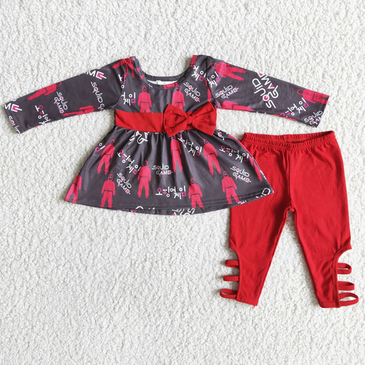 Fall Baby Girls Clothing Sets 6 B13-16