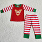 Christmas Girls Boys Pajamas Kids Sibling Sleepwear Sets 6 B2-22 6 B4-18