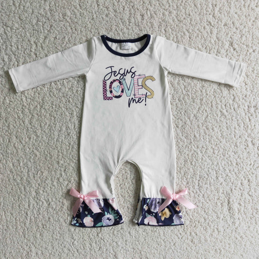 Infant Baby Love Jesus Rompers 6 B6-15