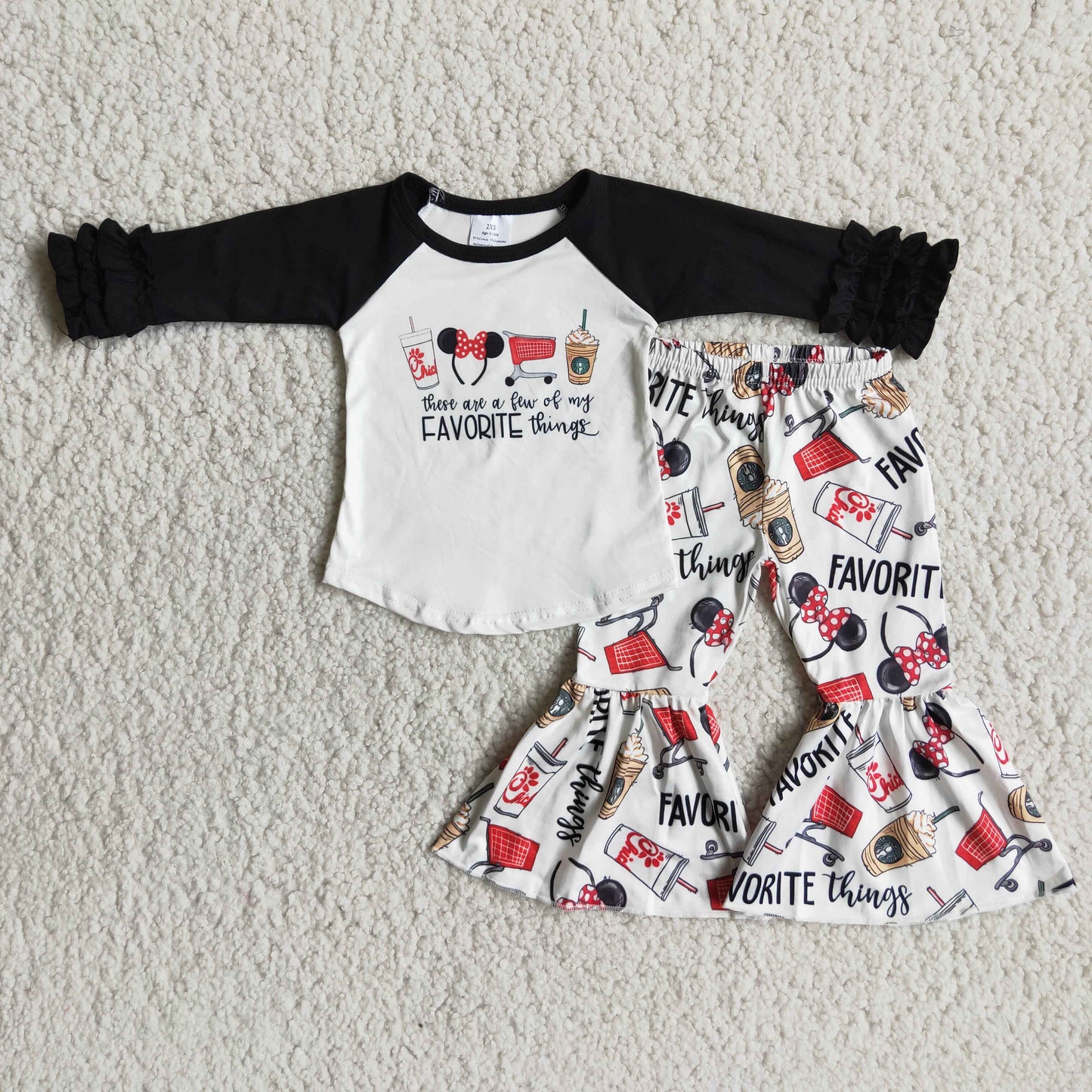 Hot Sale Bbay Girls Clothing Sets 6 B7-19