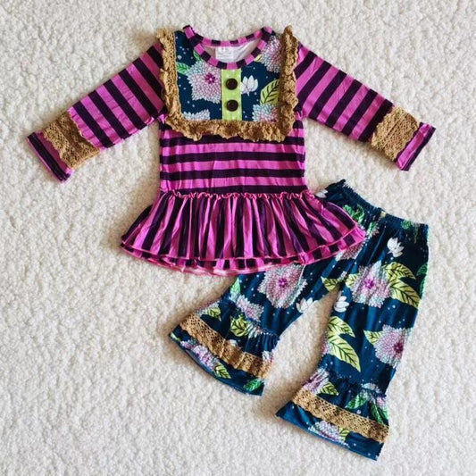 Boutique Girls Clothing Sets 6 B8-36