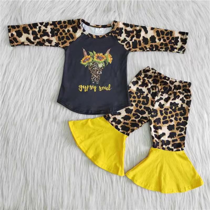 Cow Print Boutique Baby Girls Clothes 6 B8-37