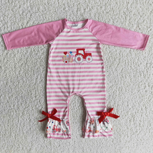 Valentines Girls Rompers Jumpsuits 6 B9-18