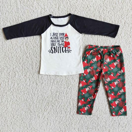 Christmas Kids Clothing Boutique Outfits 6 B9-2