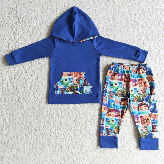 Boutique Boys Clothes Hooded Outfits 6 C7-21