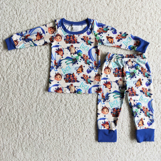 Boutique Boys Pajamas Sleepwear 6 C7-25