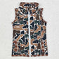 Baby Boys Clothes Tops Camo Hunting Tops Vest 2pcs Sets BT0857