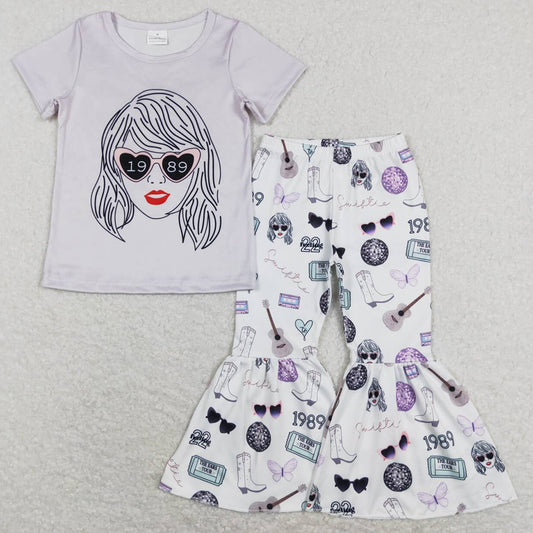 Baby Girls Clothes 1989 Shirts Bell Pants Sets GSPO1248