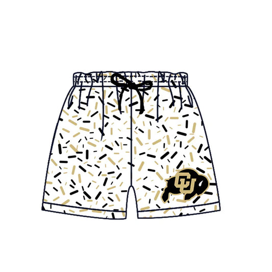 Preorder MOQ 5 pcs C U white ice cream sprinkle boys team shorts 8.20
