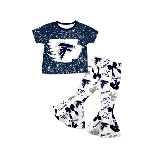 Preorder Moq 5 Baby Girls Clothes Bell Pants Sets