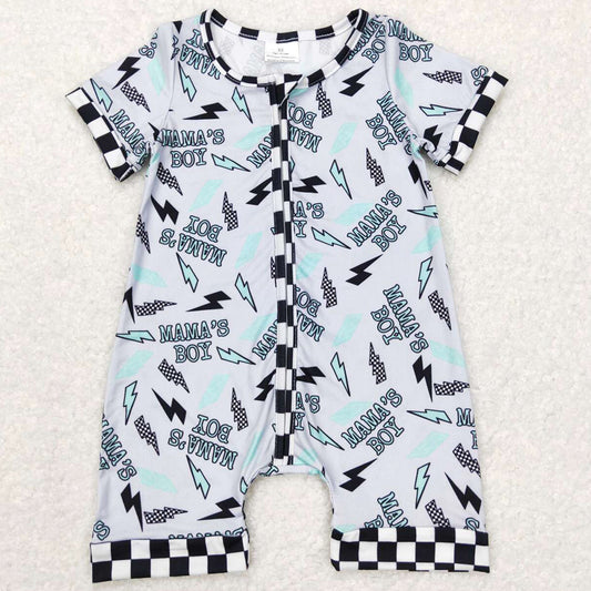 Infant Baby Romper Mama`s Boy Clothing Rompers SR0563