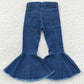 New Design Girls Jeans Denim Bell Pants P0133