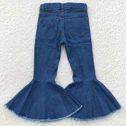 New Design Girls Jeans Denim Bell Pants P0133