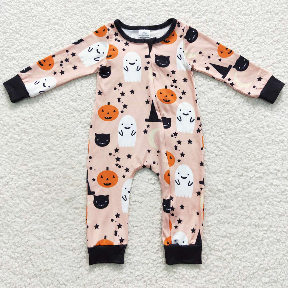 Halloween Infant Baby Kids Rompers Boutique Jumpsuit LR0474