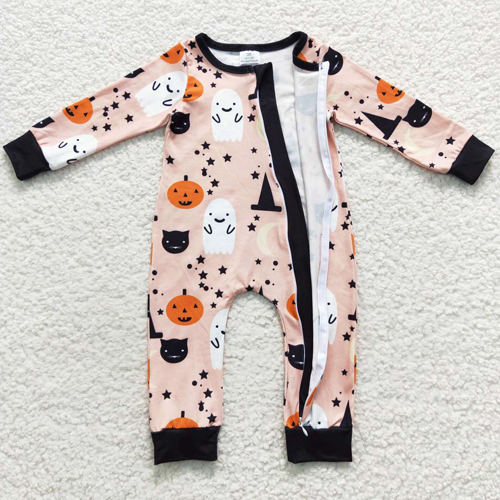 Halloween Infant Baby Kids Rompers Boutique Jumpsuit LR0474