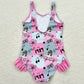 Baby Girls Swimsuits Summer Ruffle Swimsuits S0349