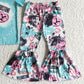 Kids Clothes Girls Bell Bottom Outfits Spring Summer Boutique Baby Girl Clothes Set GSPO0016