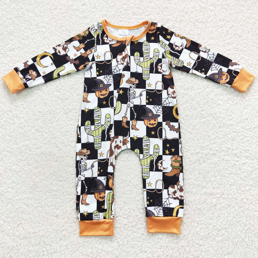 Halloween Infant Baby Romper Long Sleeve Jumpsuit LR0404