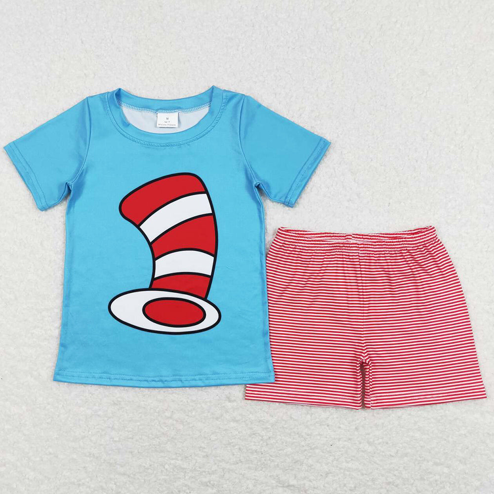 Boutique Boys Clothes Cartoon Print Fashion Outfits BSSO0346