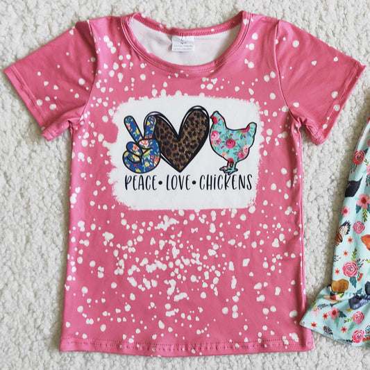 Baby Girls Clothing Set Summer Fashion Kids Girls Clothes D10-14