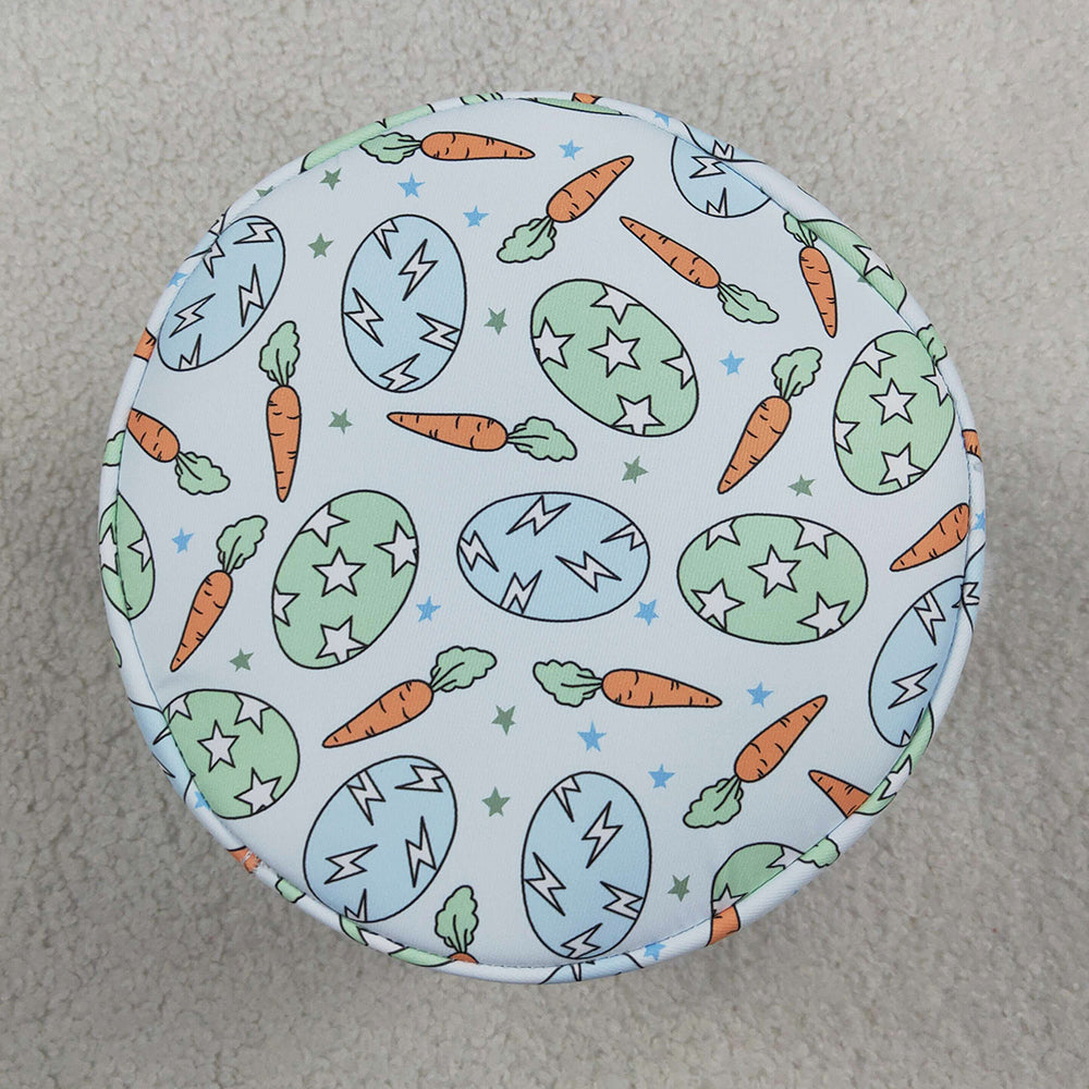 Baby Kids Bags Embroidery Rabbits Carrots Eggs Easter Bucket Baskets Bags BA0468