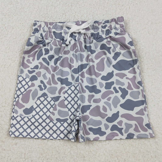 Baby Boys Shorts Grey Camo Drip Team Shorts Bottom SS0647 11.1