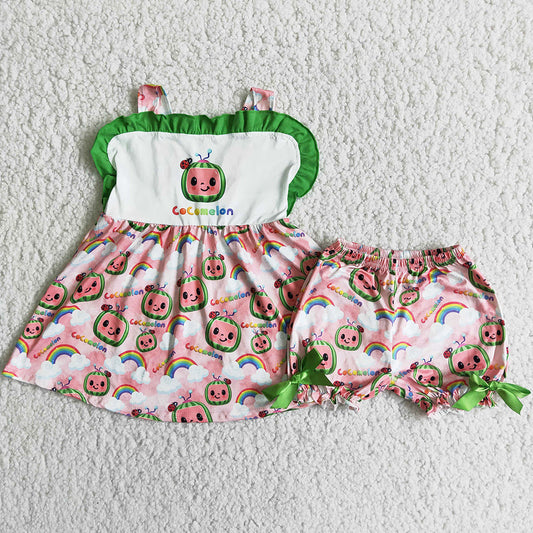 Boutique Baby Girls Clothes Summer Girls Outfits D10-3