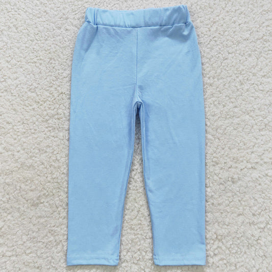 Boutique Baby Girls Blue Legging Pants P0209