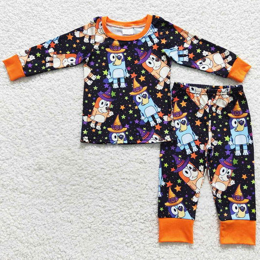 Hot Sale Girls Pajamas Long Sleeve Nightwear Sets BLP0273 GLP0660