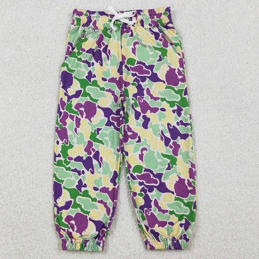 Baby Boys Pants Mardi Gras Camo Pockets Jogger Pants Bottom P0838 11.1