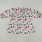 Baby Girls Smocked Embroidery Merry Christmas Colorful Bows Knee Length Dresses GLD1094 7.19