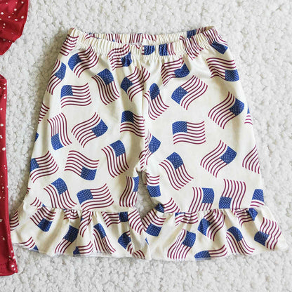 Wholesale Baby Girls Clothes July 4th Kids Summer Clothing Outfits D9-19 3.25