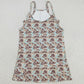 Adult Women Dress Western Khaki Camo Strap Pockets Yoga Activity Shorts Dresses GSD2734 8.9