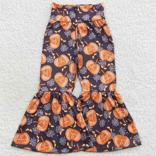 Boutique Girls Pants Pumpkin Bell Bottoms P0231